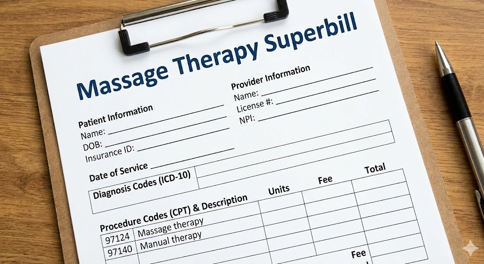 The Massage Therapy Superbill: A Template to Help Clients Get Reimbursed (Without You Dealing with Insurance)